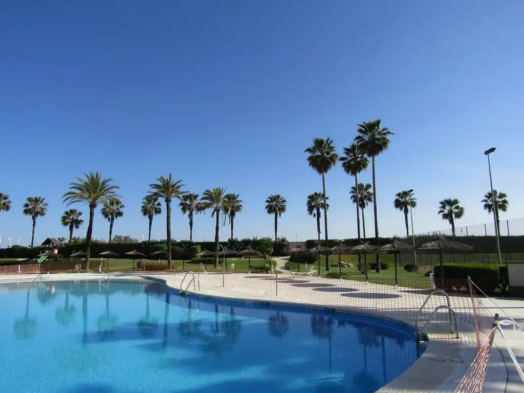 Swimming pool of Apartments for sale in Islantilla  with Air Conditioner, Private garden and Terrace