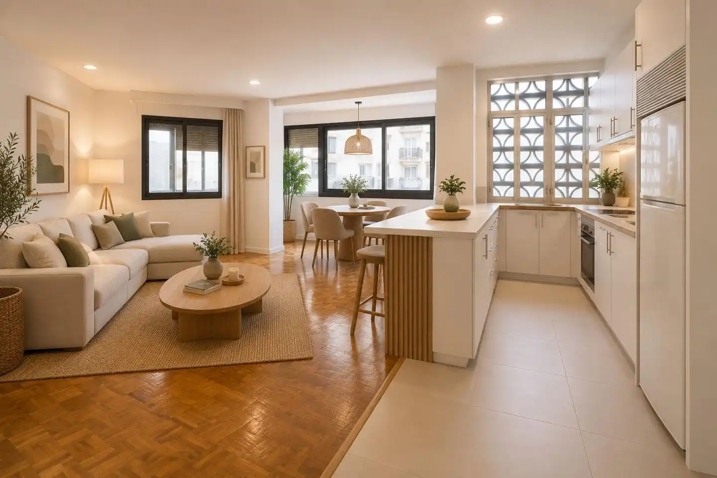 Living room of Flat for sale in Madrid  with Air Conditioner and Terrace