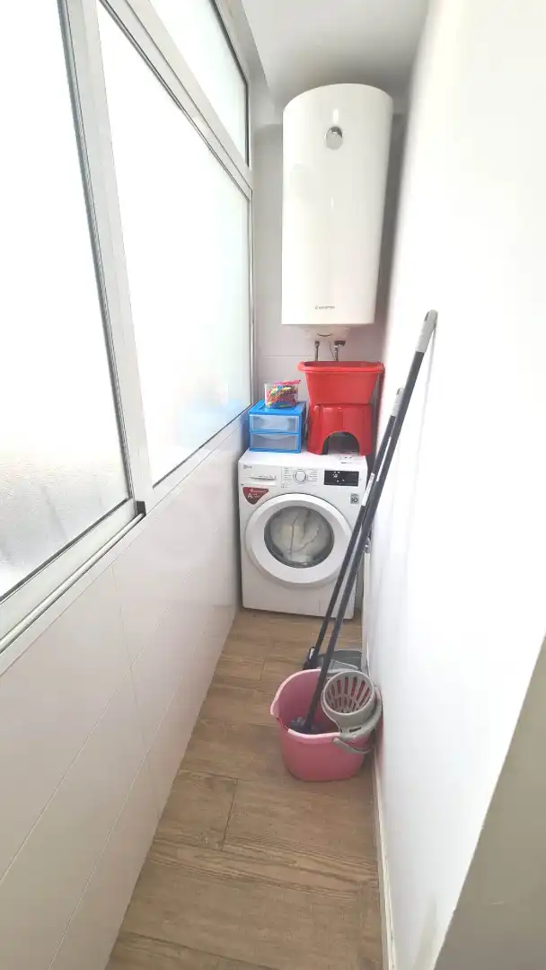 Terrasse von Wohnung zur Miete in Valencia mit Klimaanlage, Möbliert und Ofen