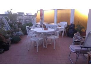 Terrace of Attic to rent in Castellón de la Plana / Castelló de la Plana  with Heating, Terrace and Furnished