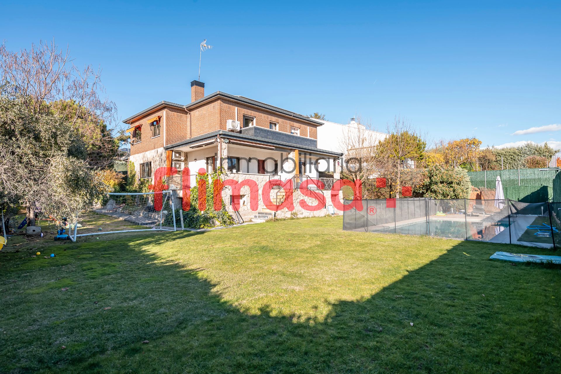 Jardí de Casa o xalet en venda en Villaviciosa de Odón amb Calefacció, Jardí privat i Terrassa