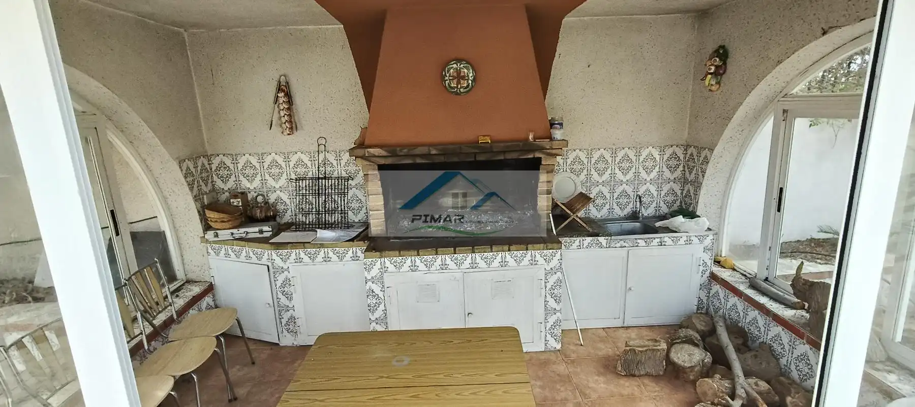 Cuina de Casa o xalet en venda en Elche / Elx amb Aire condicionat, Calefacció i Terrassa