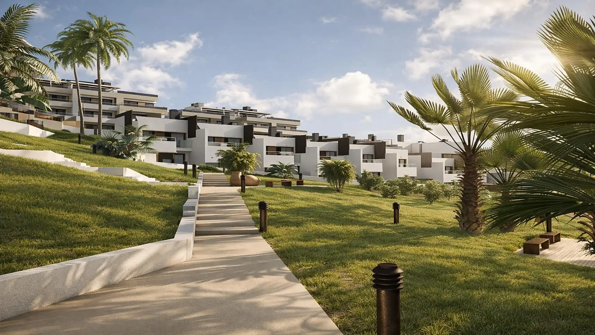 Vista exterior de Apartament en venda en La Línea de la Concepción amb Aire condicionat, Terrassa i Traster