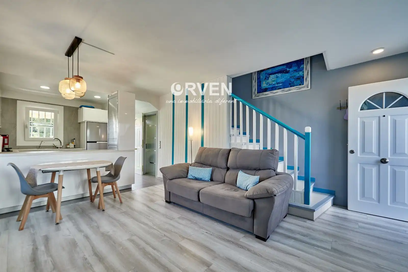 Sala de estar de Casa o chalet en venta en El Vendrell con Aire acondicionado, Calefacción y Terraza