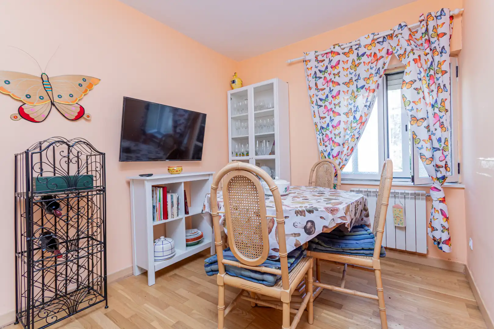 Dining room of Flat for sale in Collado Villalba  with Heating, Private garden and Parquet flooring