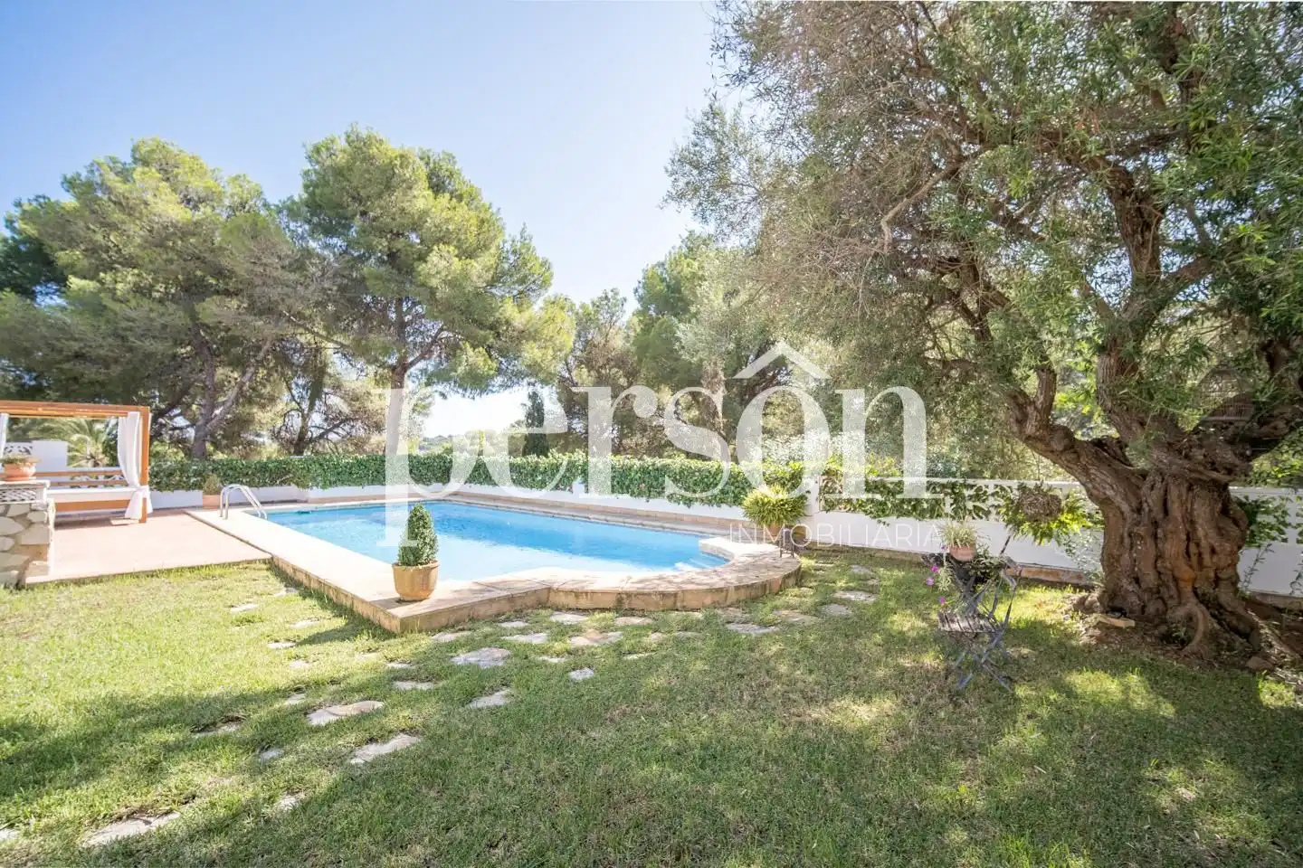 Garden of Houses for sale in Jávea / Xàbia  with Air Conditioner, Heating and Private garden