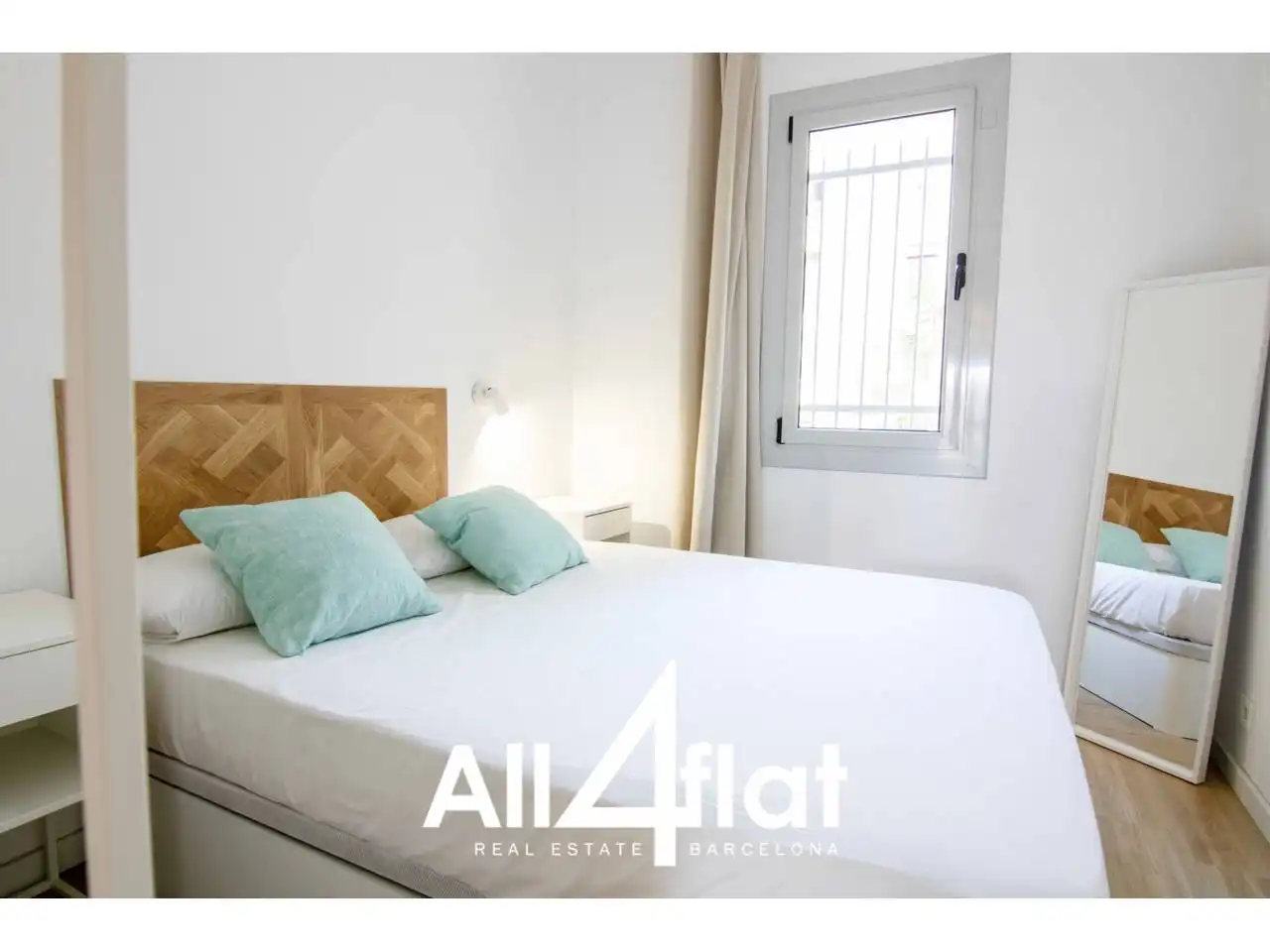 Habitación de Piso de alquiler en Barcelona con Aire acondicionado, Parquet y Amueblado