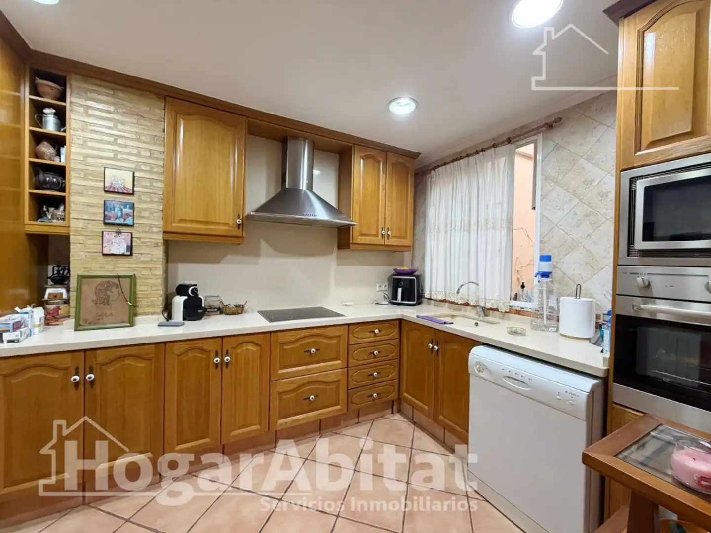 Cocina de Casa o chalet en venta en Paterna con Aire acondicionado, Calefacción y Terraza