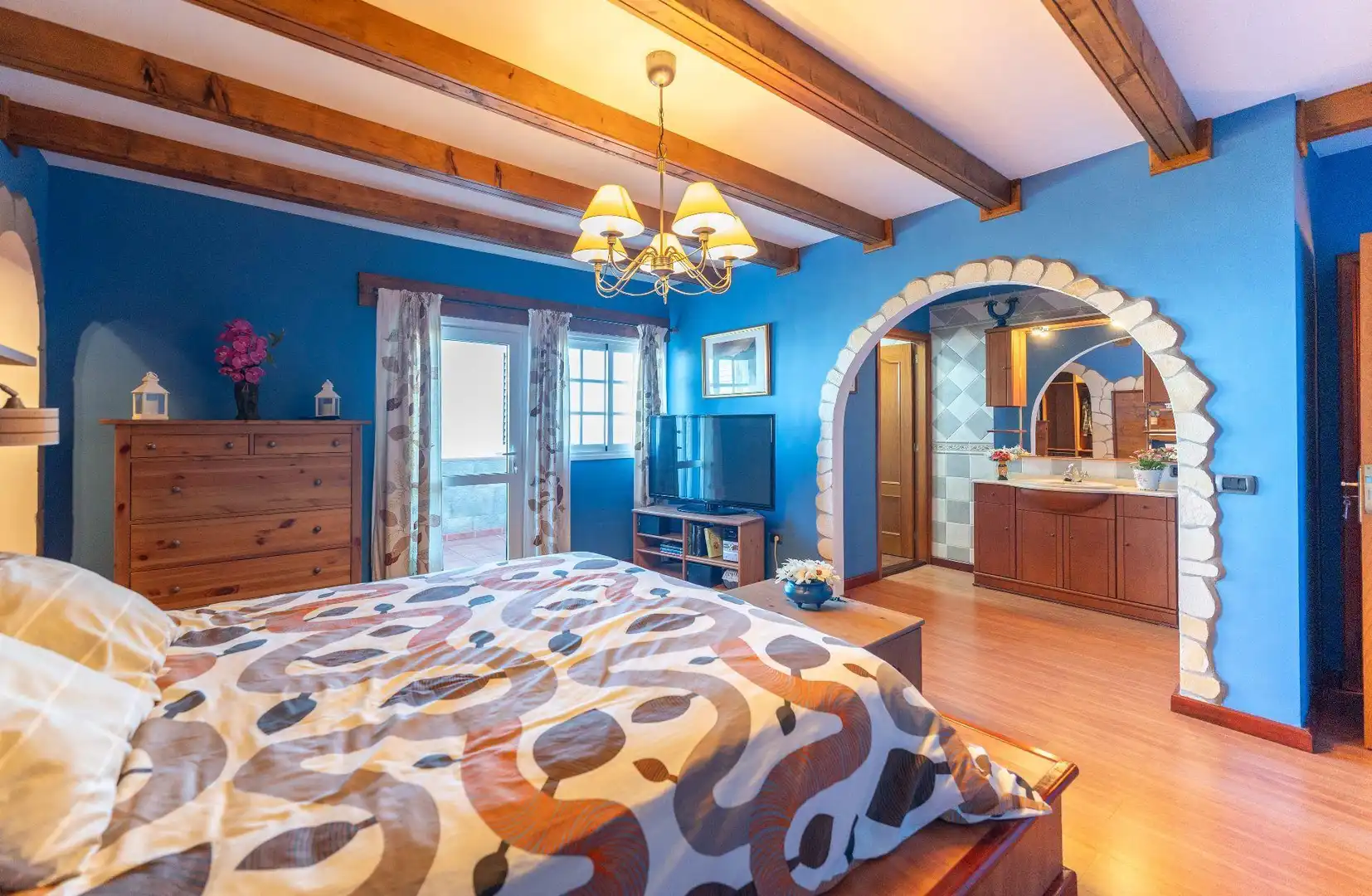 Bedroom of Houses for sale in La Orotava  with Heating, Private garden and Storage room