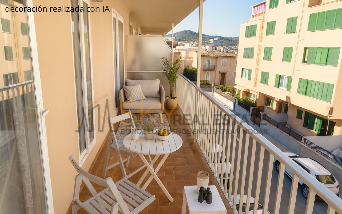 Terrassa de Pis en venda en  Palma de Mallorca amb Aire condicionat, Terrassa i Moblat