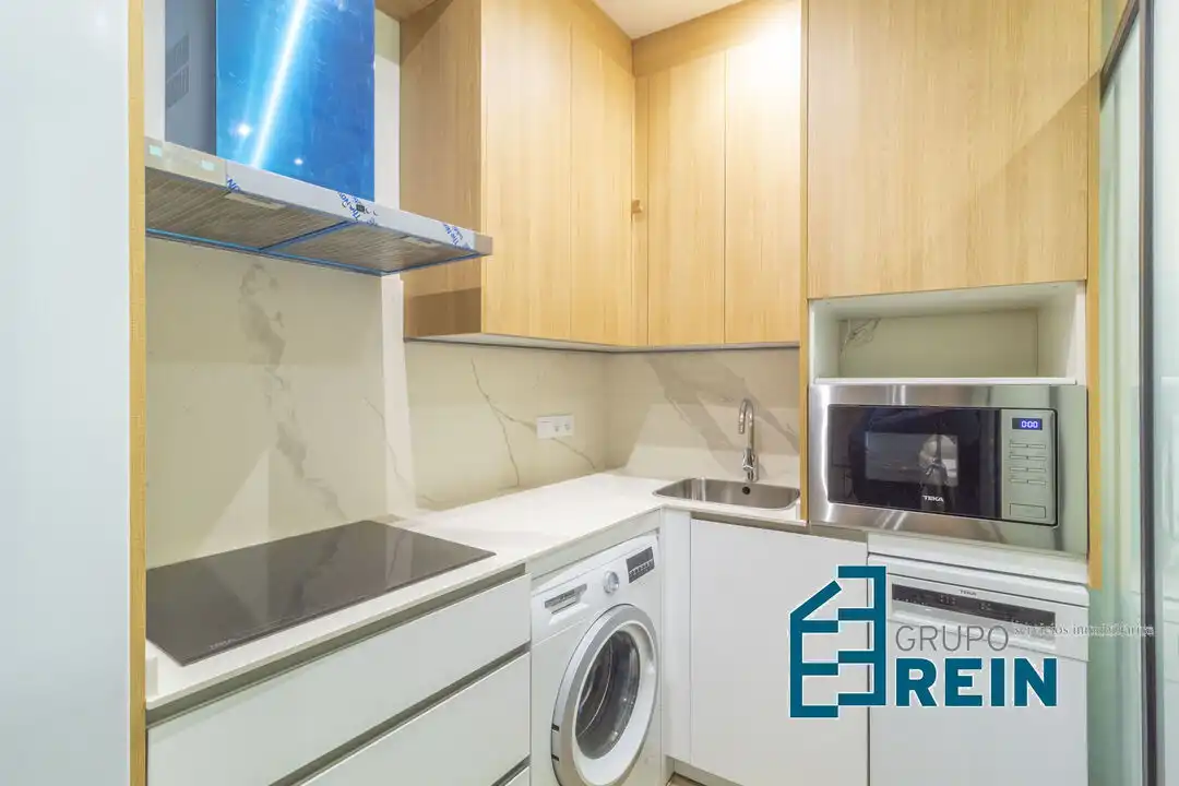 Cocina de Piso de alquiler en Madrid con Aire acondicionado y Calefacción