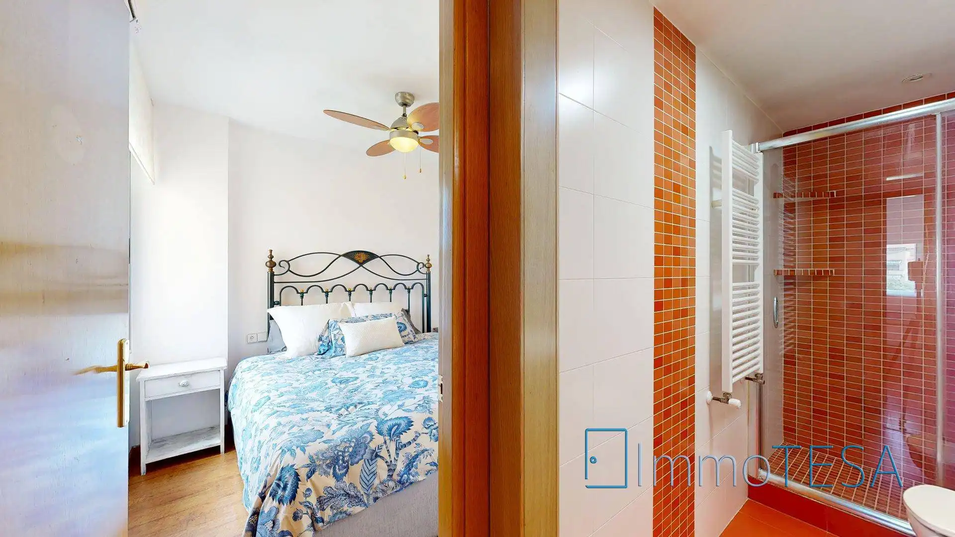 Bedroom of Flat for sale in Barberà del Vallès  with Air Conditioner, Heating and Parquet flooring