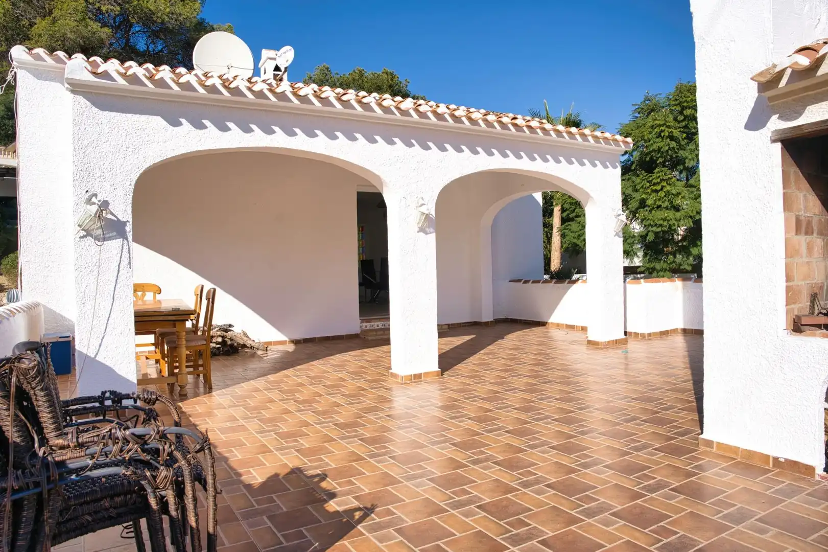 Terrace of Houses for sale in Jávea / Xàbia  with Air Conditioner, Heating and Private garden