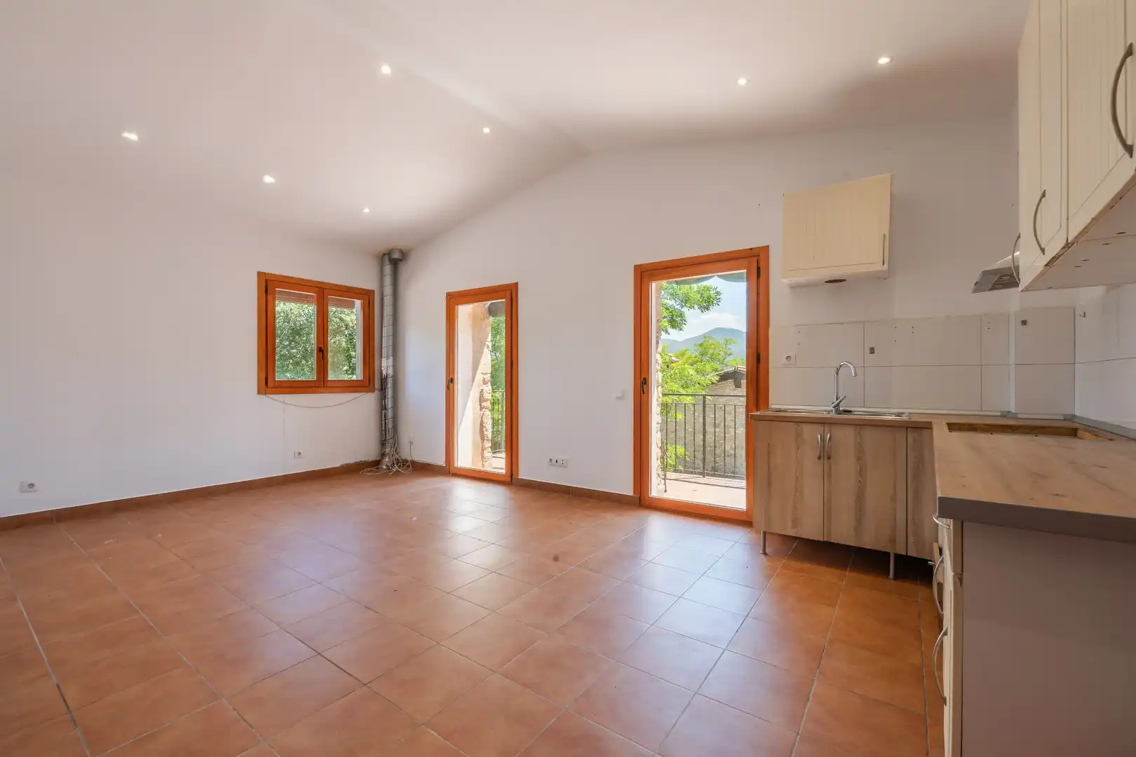 Cuina de Finca rústica en venda en Mieres (Girona)