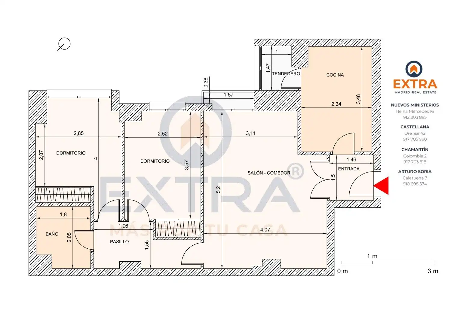 Piso en venta en Ciudad Lineal