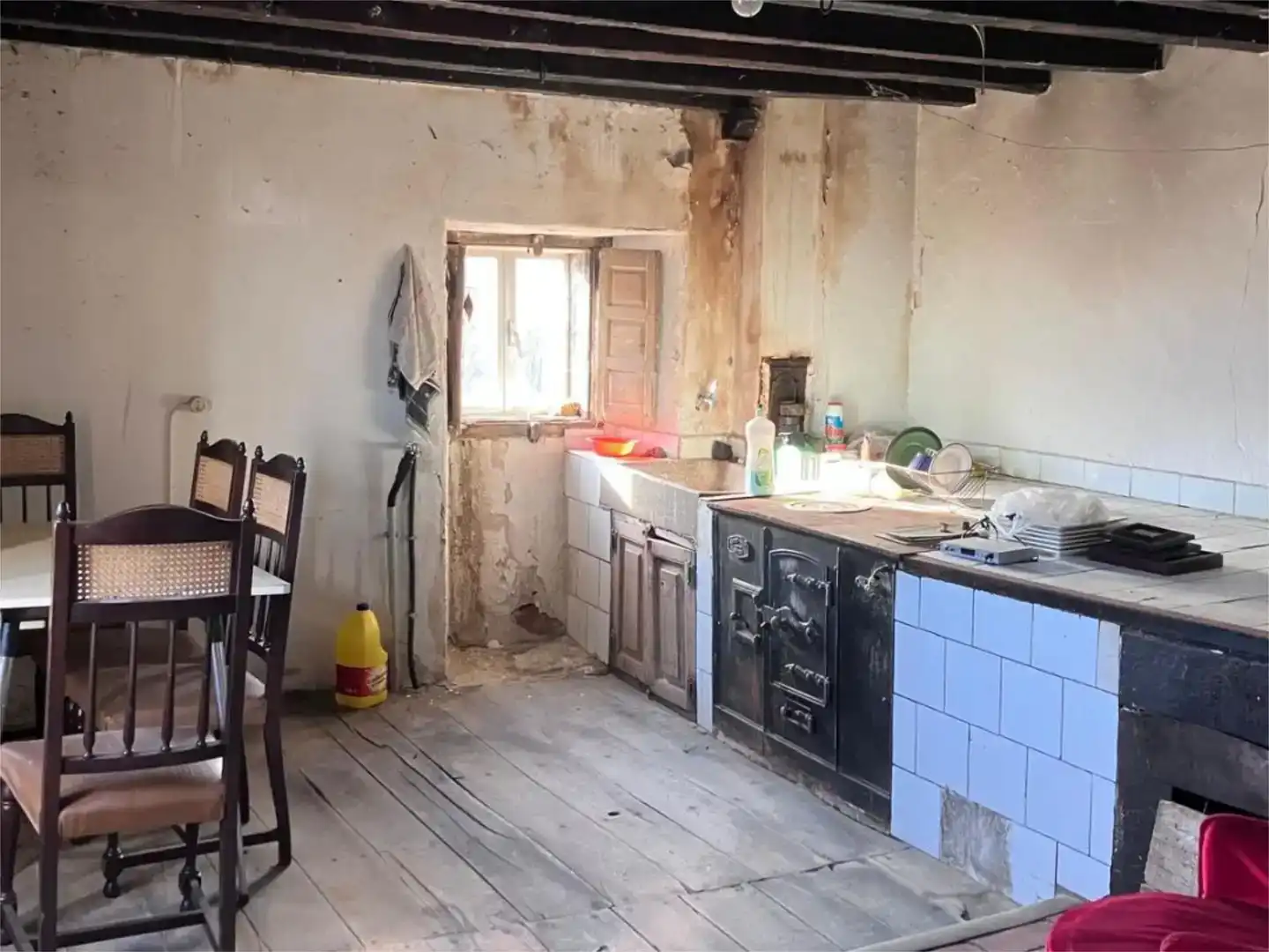 Cuina de Casa adosada en venda en Brañosera amb Jardí privat