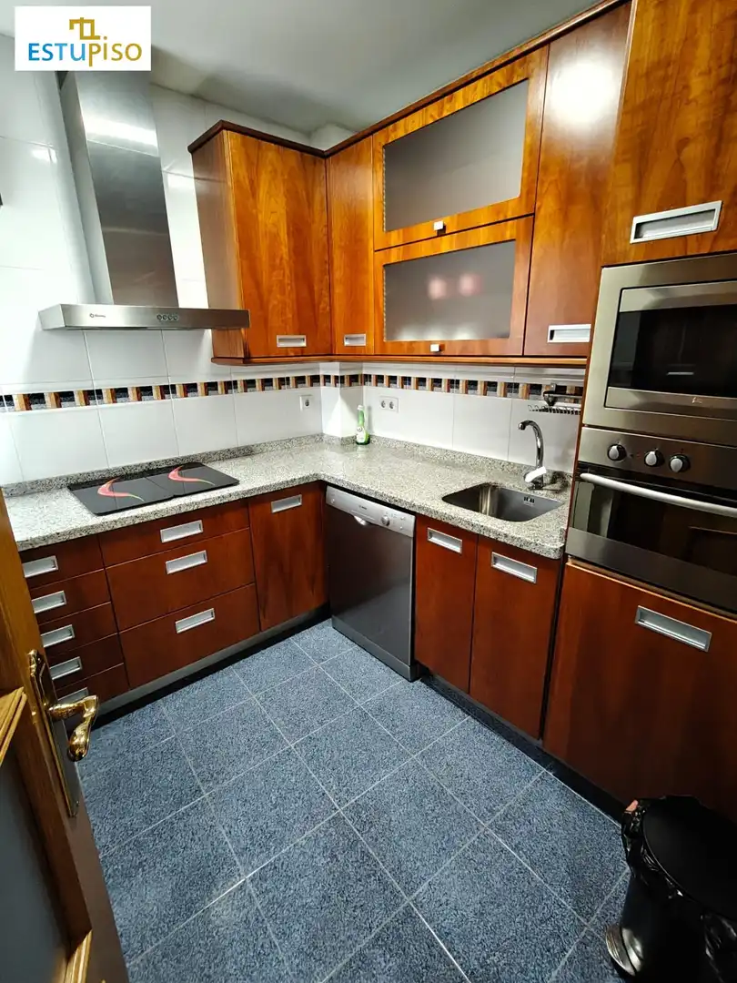 Cocina de Piso de alquiler en León Capital  con Calefacción y Amueblado