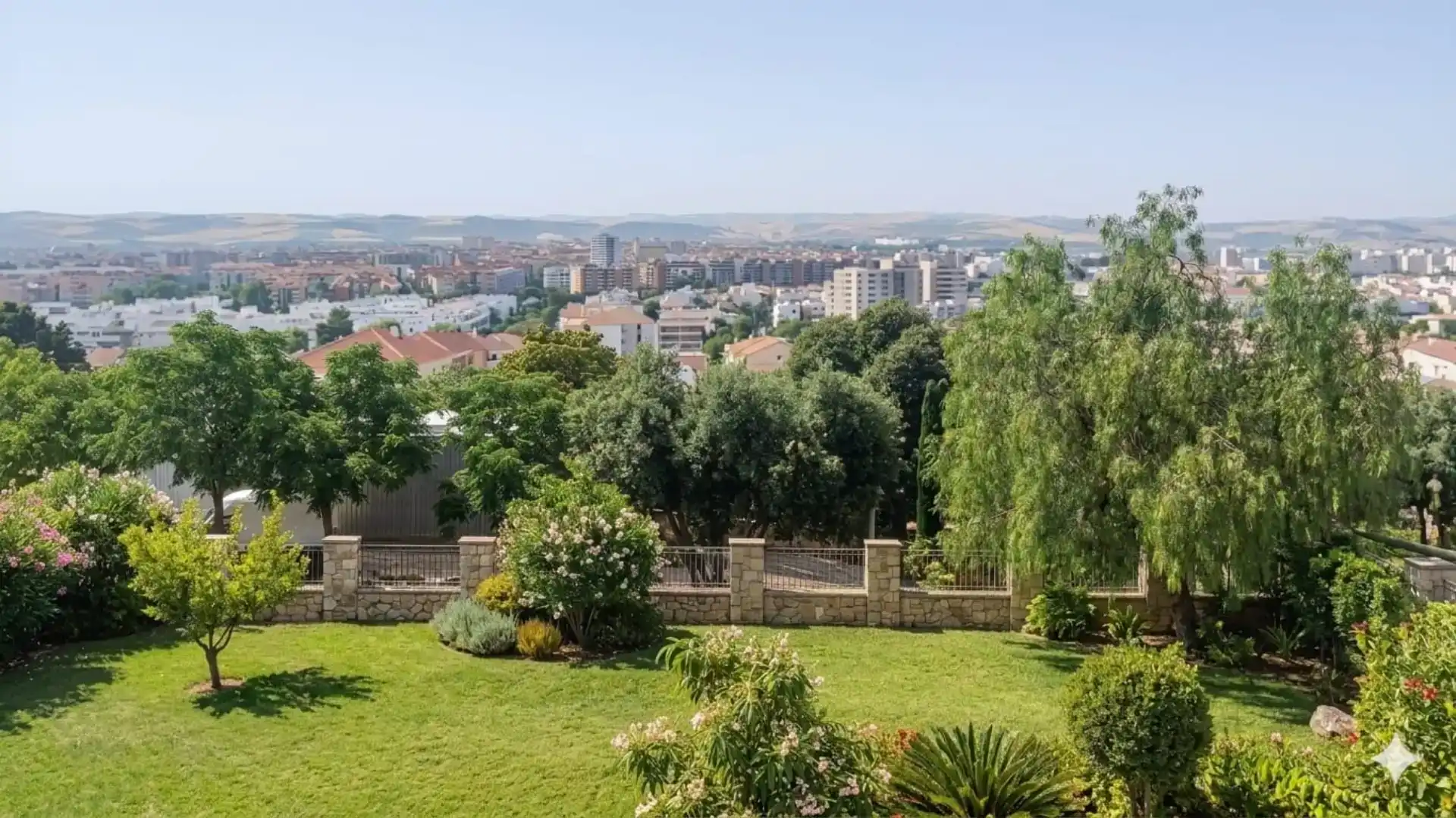 Jardí de Casa adosada de lloguer en Norte-Sierra