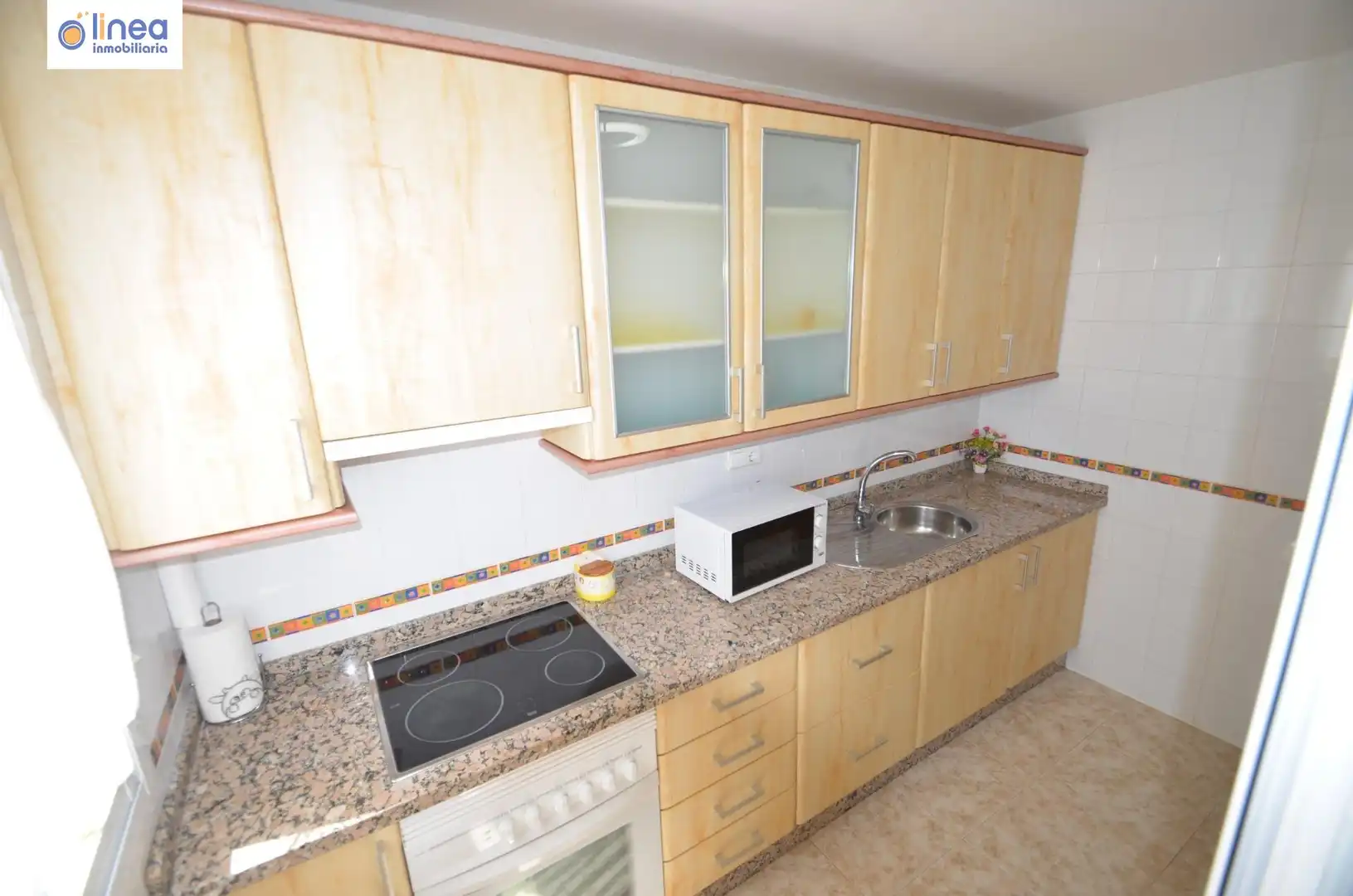 Kitchen of Flat for rent in Roquetas de Mar  with Air Conditioner, Terrace and Storage room