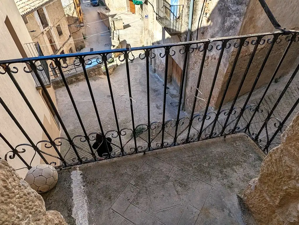 Terrassa de Casa o xalet en venda en Horta de Sant Joan amb Balcó