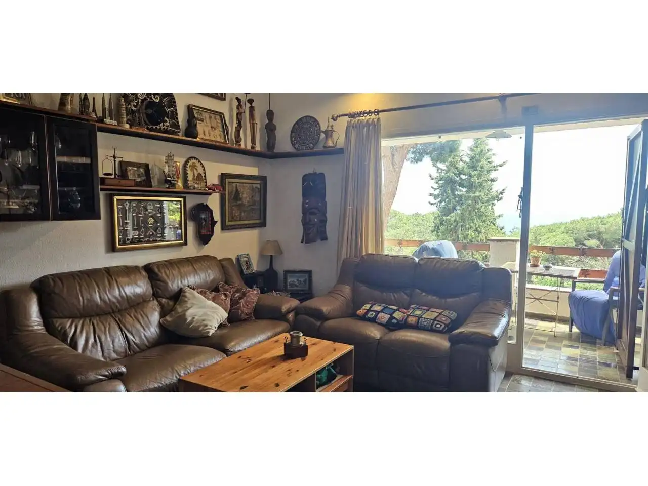 Living room of Detached homes for sale in Lloret de Mar  with Air Conditioner, Heating and Private garden