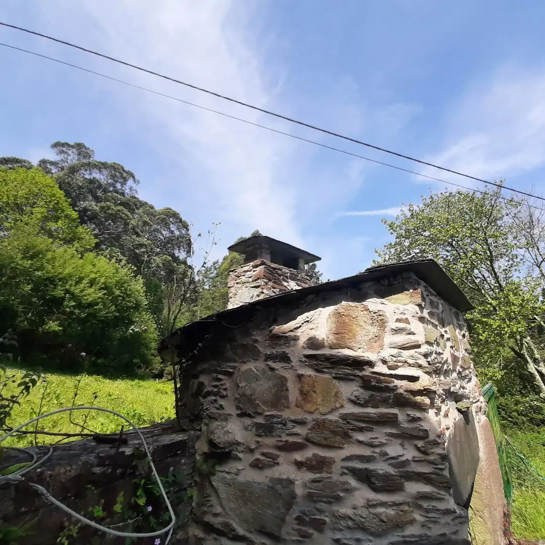 Vista exterior de Finca rústica en venda en Viveiro amb Jardí privat