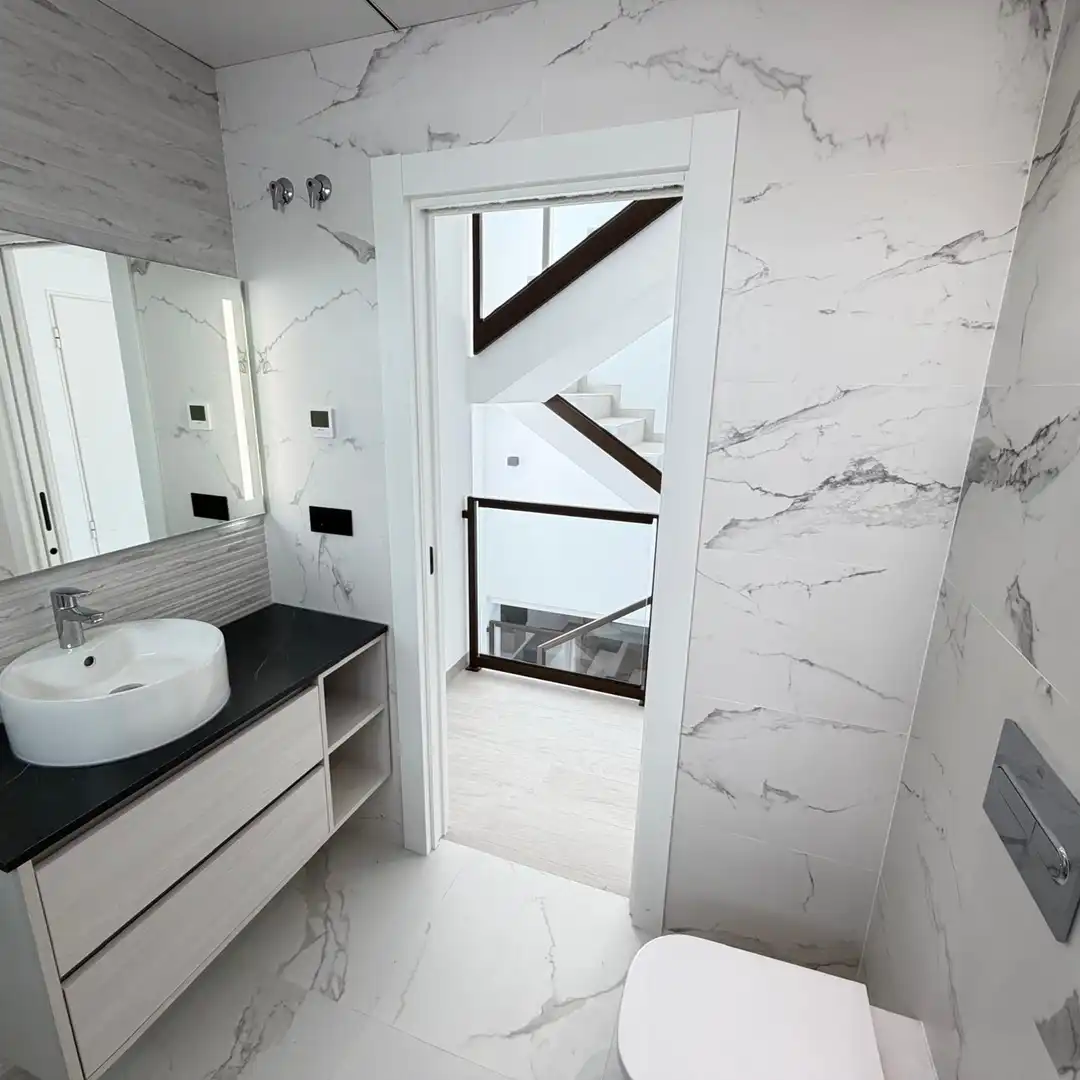 Baño de Casa o chalet en venta en Alcosser con Aire acondicionado, Piscina y Amueblado