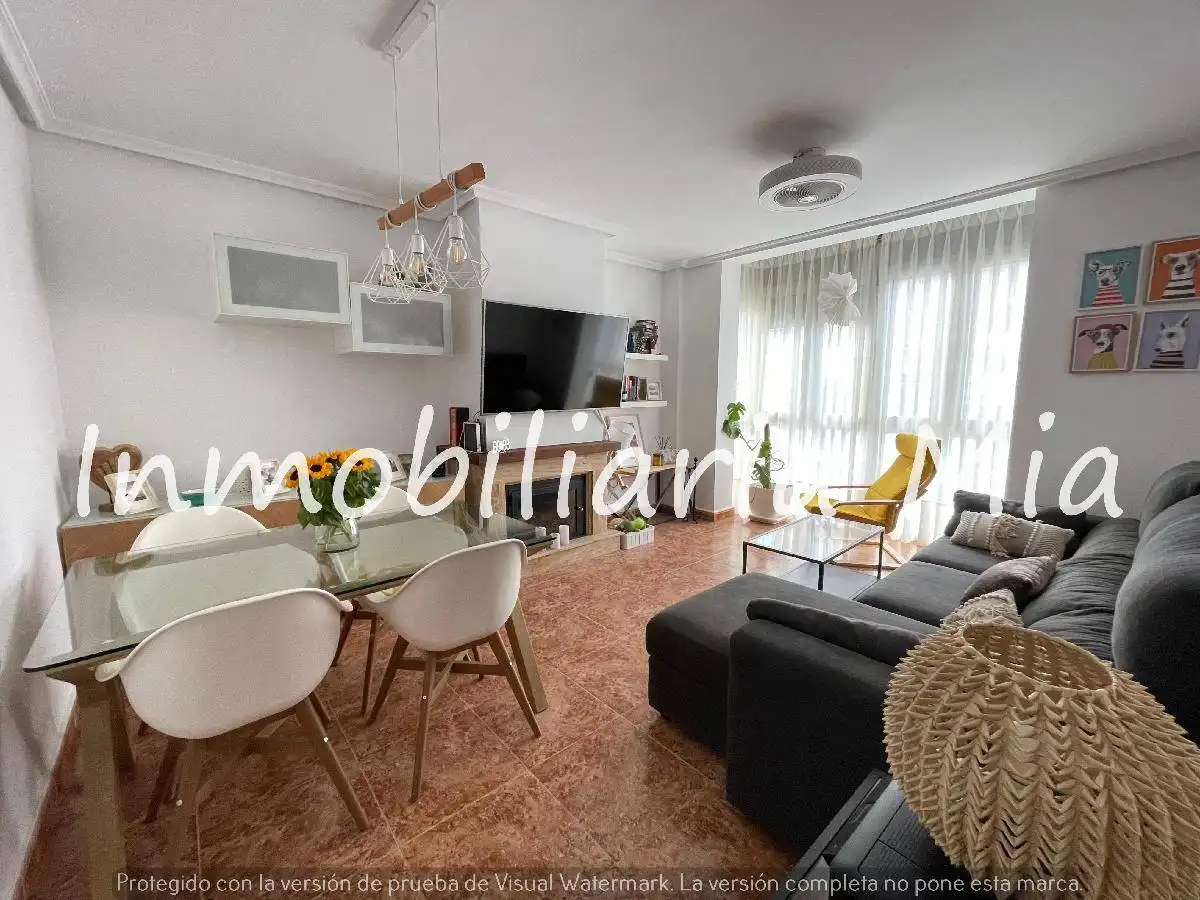 Living room of Flat for sale in Huércal-Overa  with Air Conditioner, Heating and Terrace