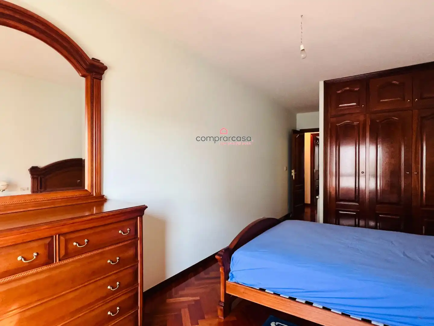 Bedroom of Flat for rent in Cambre   with Heating, Storage room and Furnished