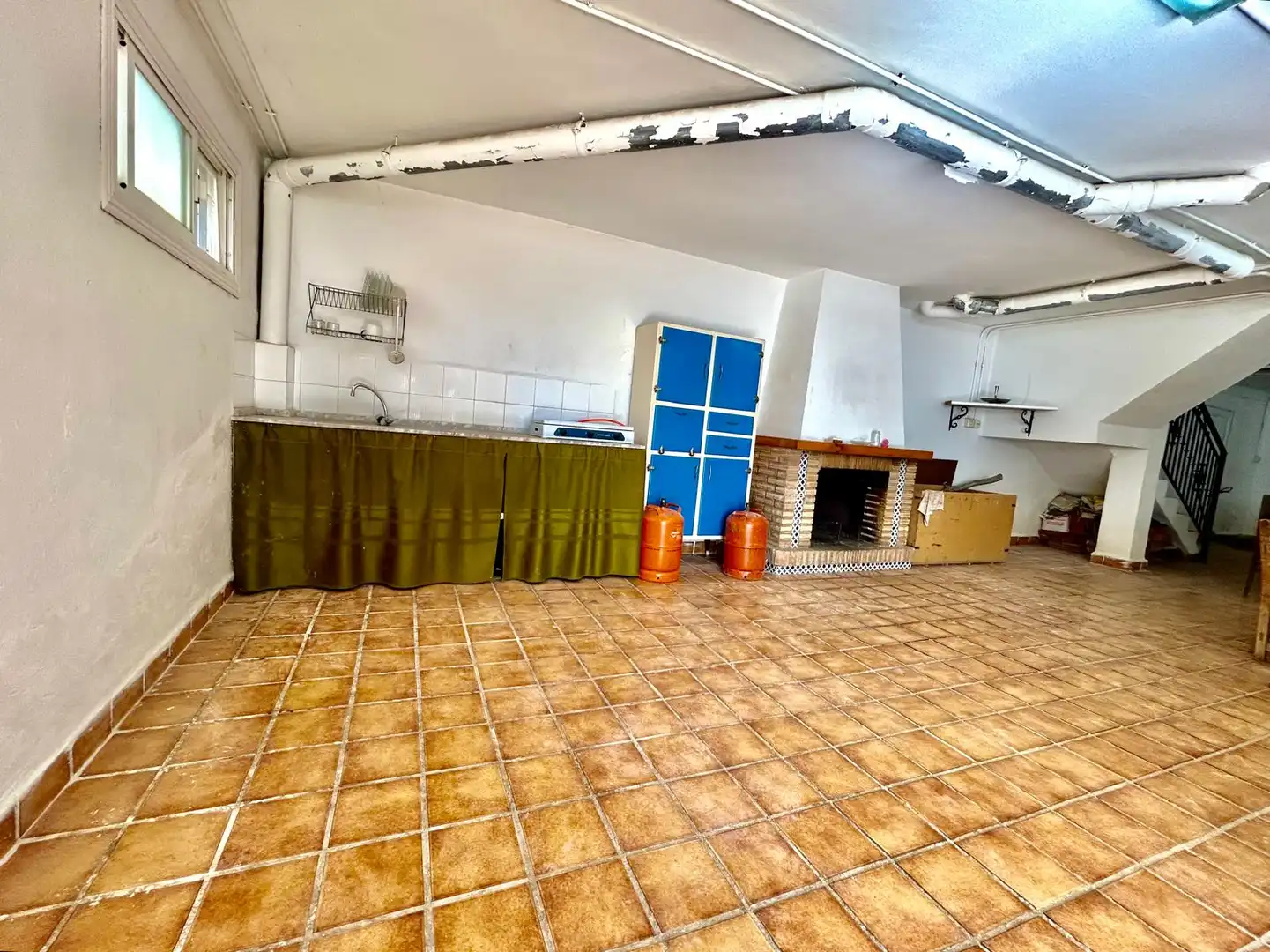 Cocina de Casa adosada en venta en Paterna del Río con Calefacción, Terraza y Trastero