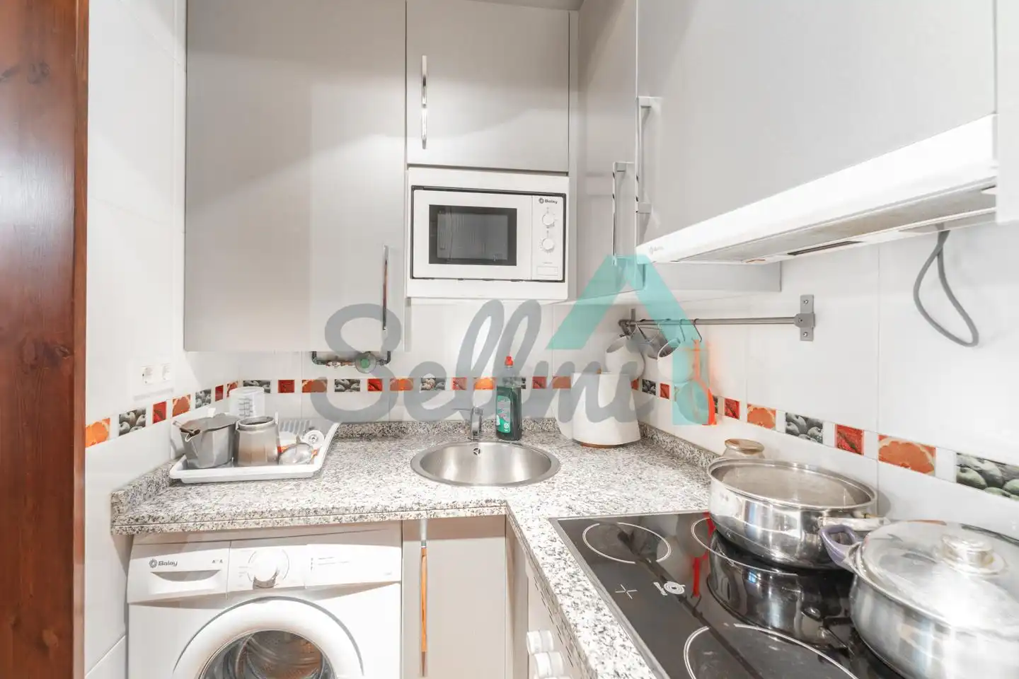 Cocina de Piso en venta en Somiedo con Calefacción, Parquet y Terraza