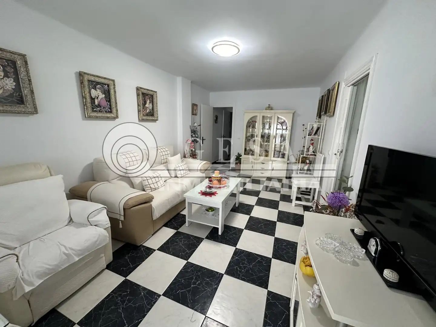 Sala de estar de Piso en venta en Vélez-Málaga con Terraza