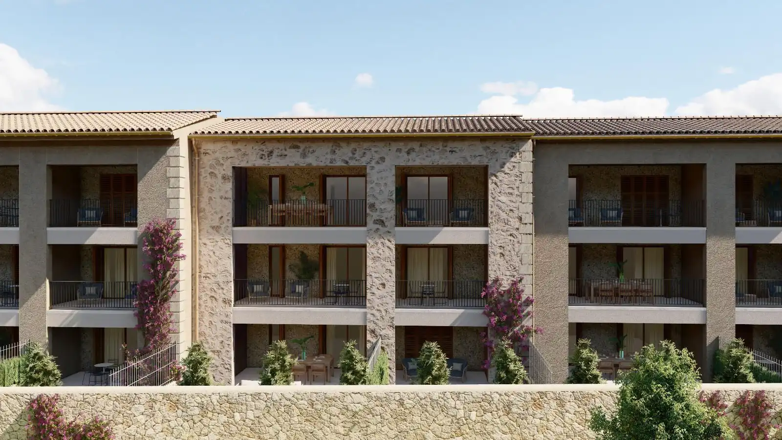 Vista exterior de Apartamento en venta en Bunyola con Aire acondicionado, Calefacción y Terraza