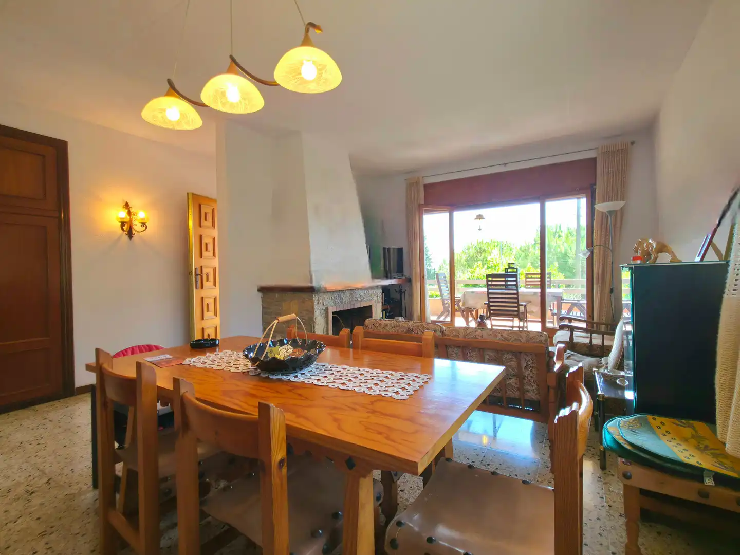 Esszimmer von Haus oder Chalet zum Verkauf in Corbera de Llobregat mit Heizung, Privatgarten und Terrasse