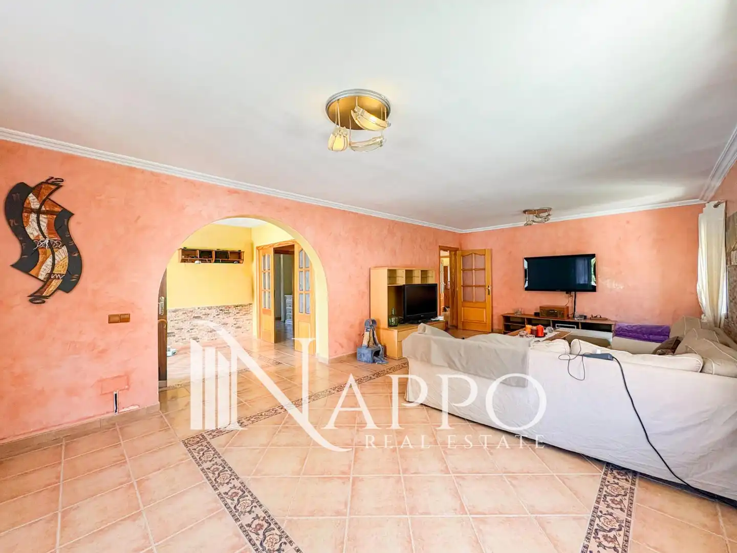 Sala de estar de Casa o chalet en venta en Calvià con Aire acondicionado, Calefacción y Piscina
