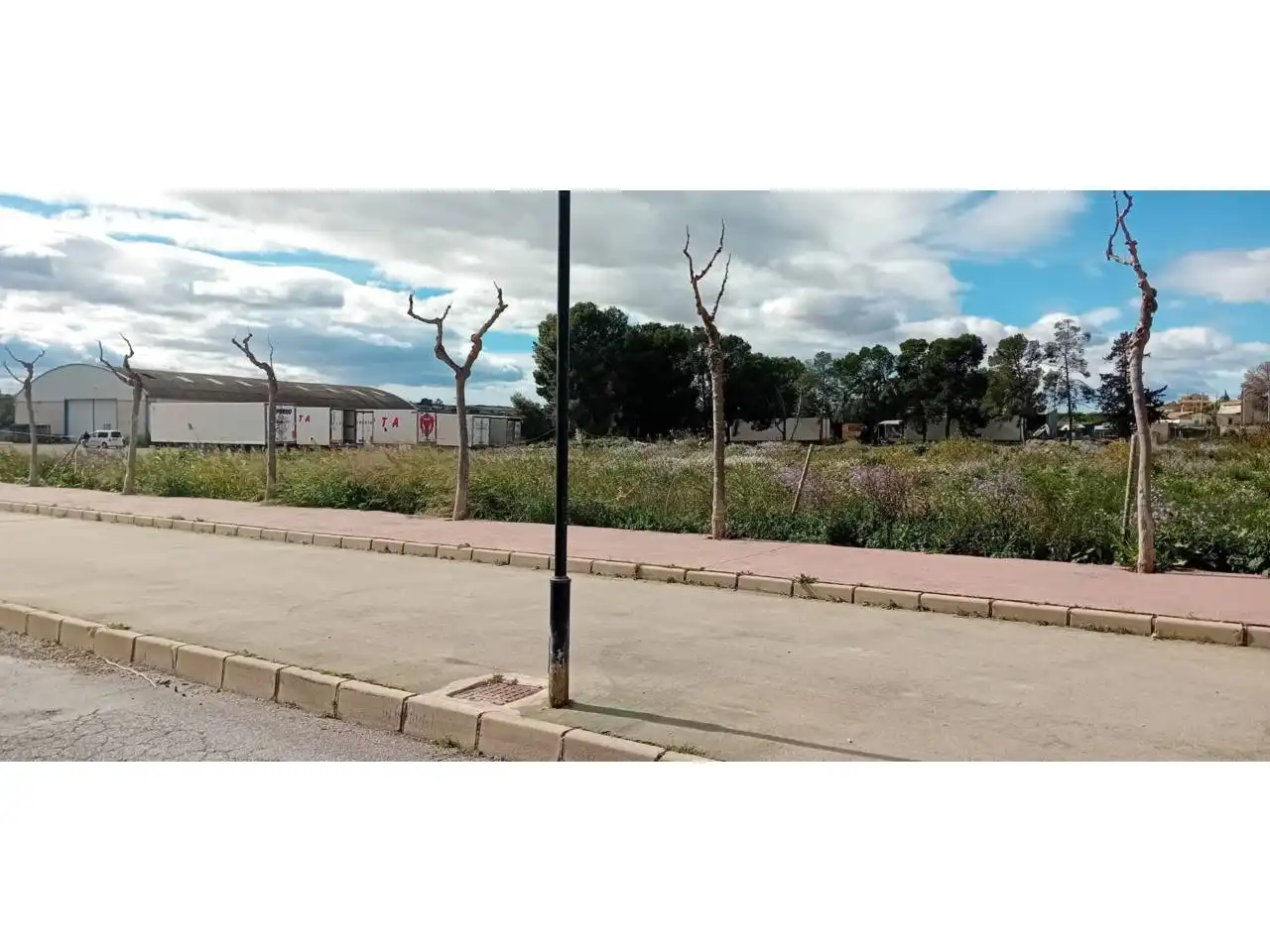 Vista exterior de Piso en venta en Ceutí con Trastero y Amueblado