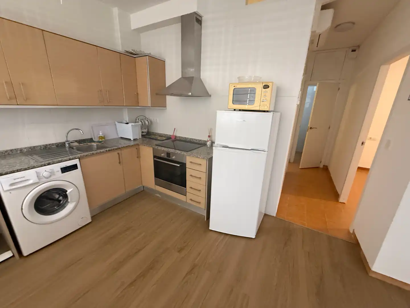 Kitchen of Apartments for sale in Peñíscola / Peníscola  with Air Conditioner, Terrace and Furnished