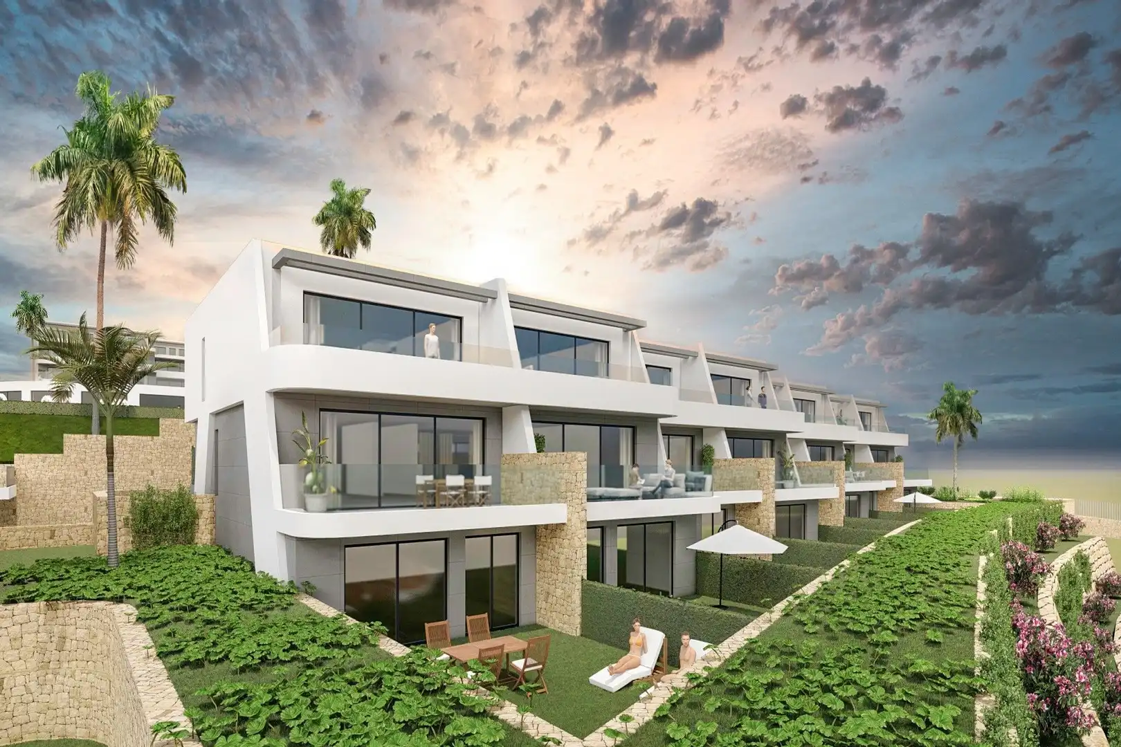 Apartament amb piscina en venda a Balcón de Finestrat - Terra Marina