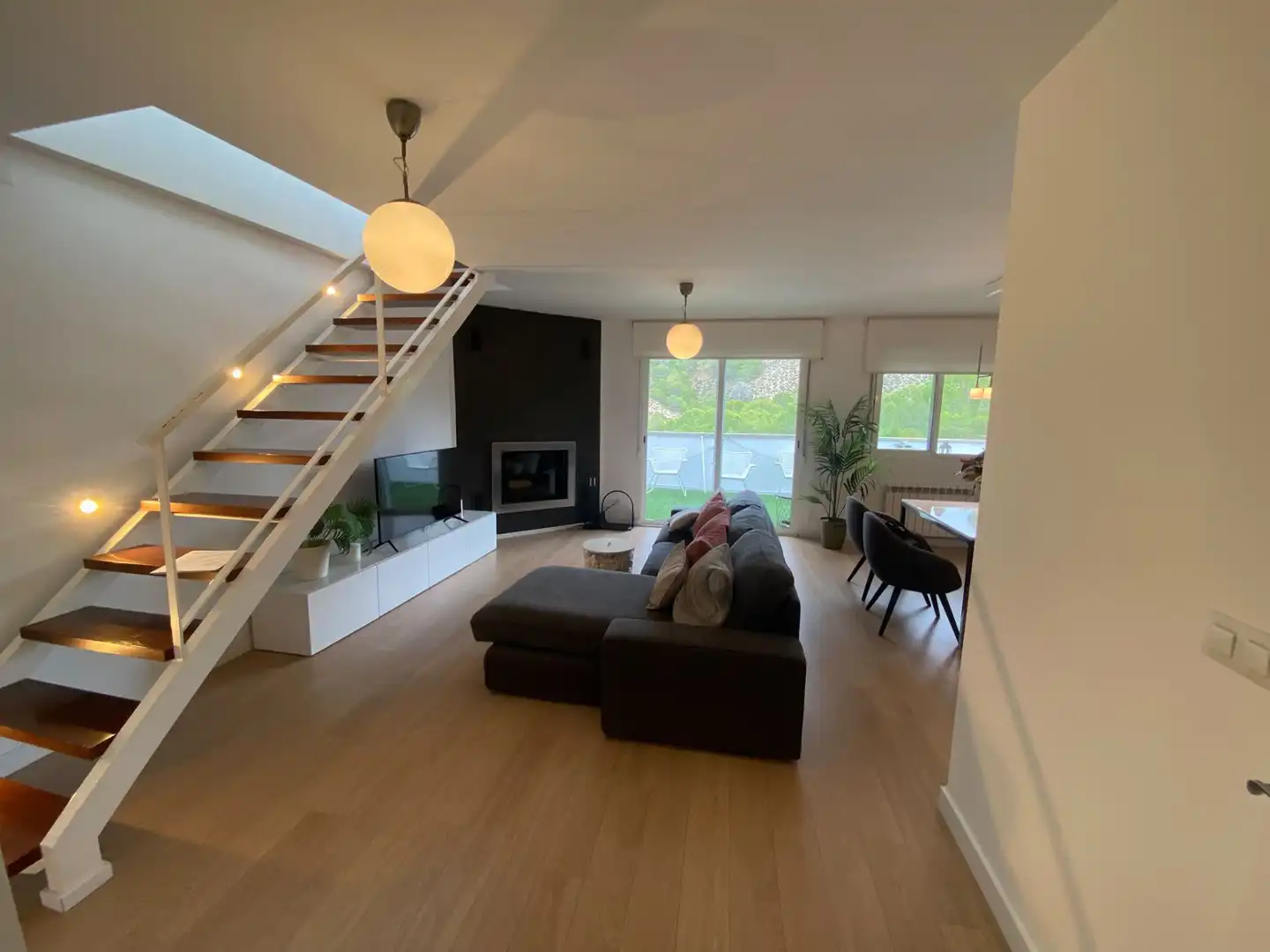 Wohnzimmer von Dachboden zum Verkauf in Molina de Segura mit Klimaanlage, Heizung und Terrasse