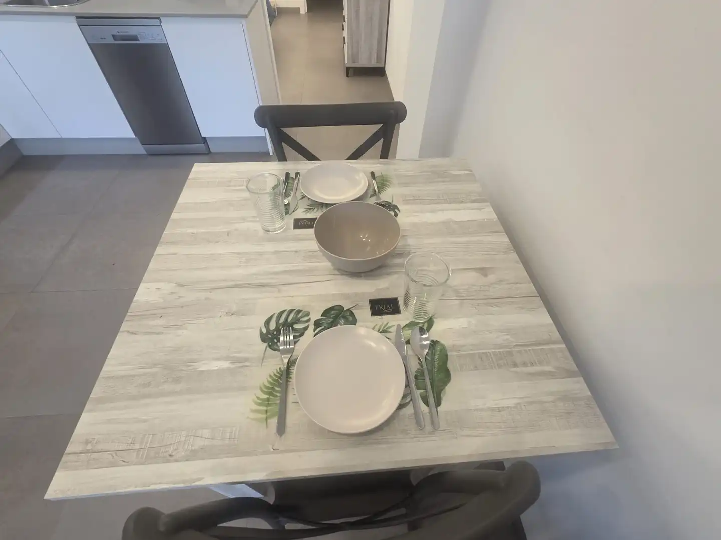 Menjador de Apartament de lloguer en Conil de la Frontera amb Aire condicionat, Calefacció i Moblat