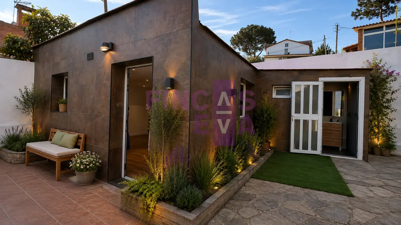 Jardín de Casa o chalet en venta en Vilanova del Vallès con Calefacción, Jardín privado y Terraza