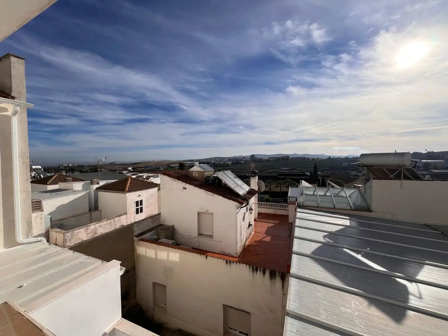 Vista exterior de Casa adosada en venta en Montilla con Aire acondicionado, Terraza y Amueblado
