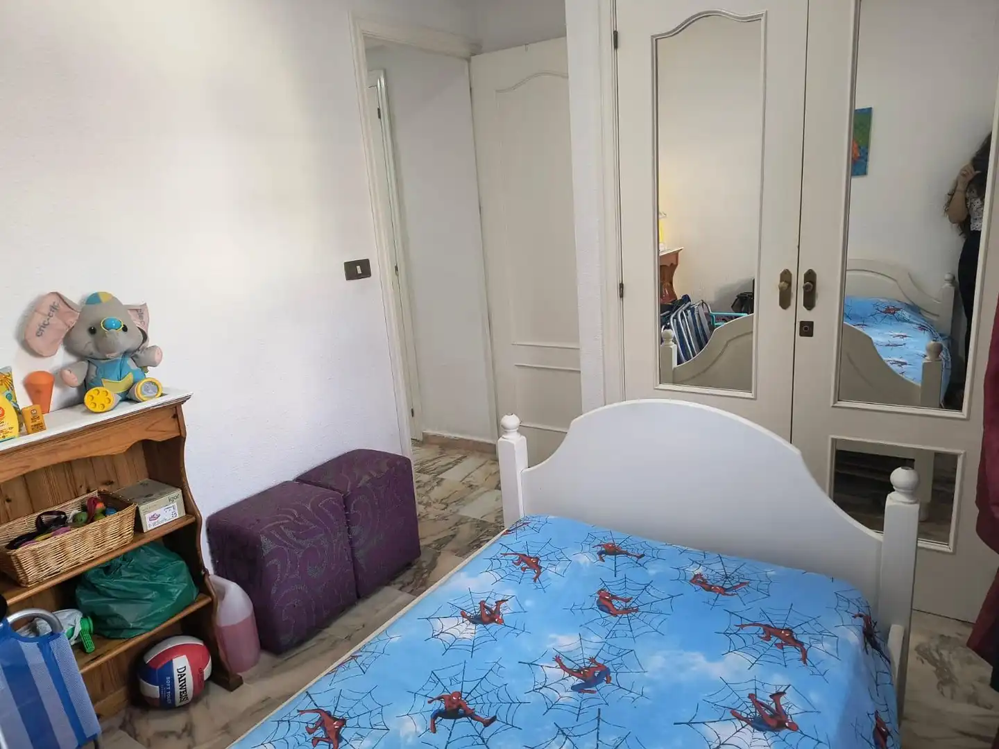 Habitación de Apartamento en venta en Santa Pola con Jardín privado, Terraza y Amueblado