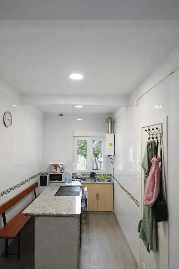 Cocina de Casa adosada en venta en Santiso con Amueblado
