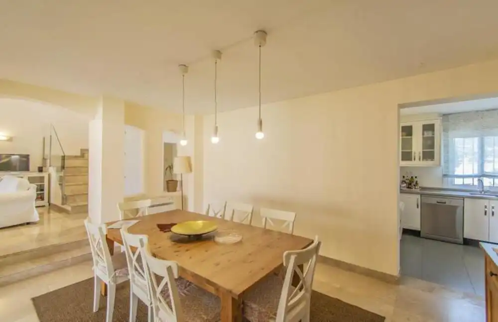 Dining room of Houses for sale in Marbella  with Air Conditioner, Private garden and Terrace