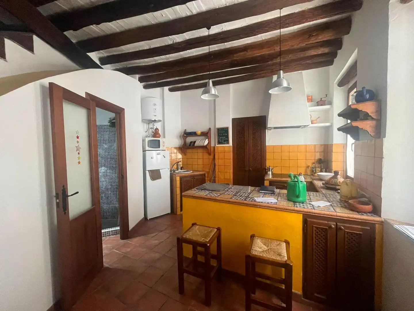 Küche von Haus oder Chalet zur Miete in Granada mit Heizung, Terrasse und Möbliert