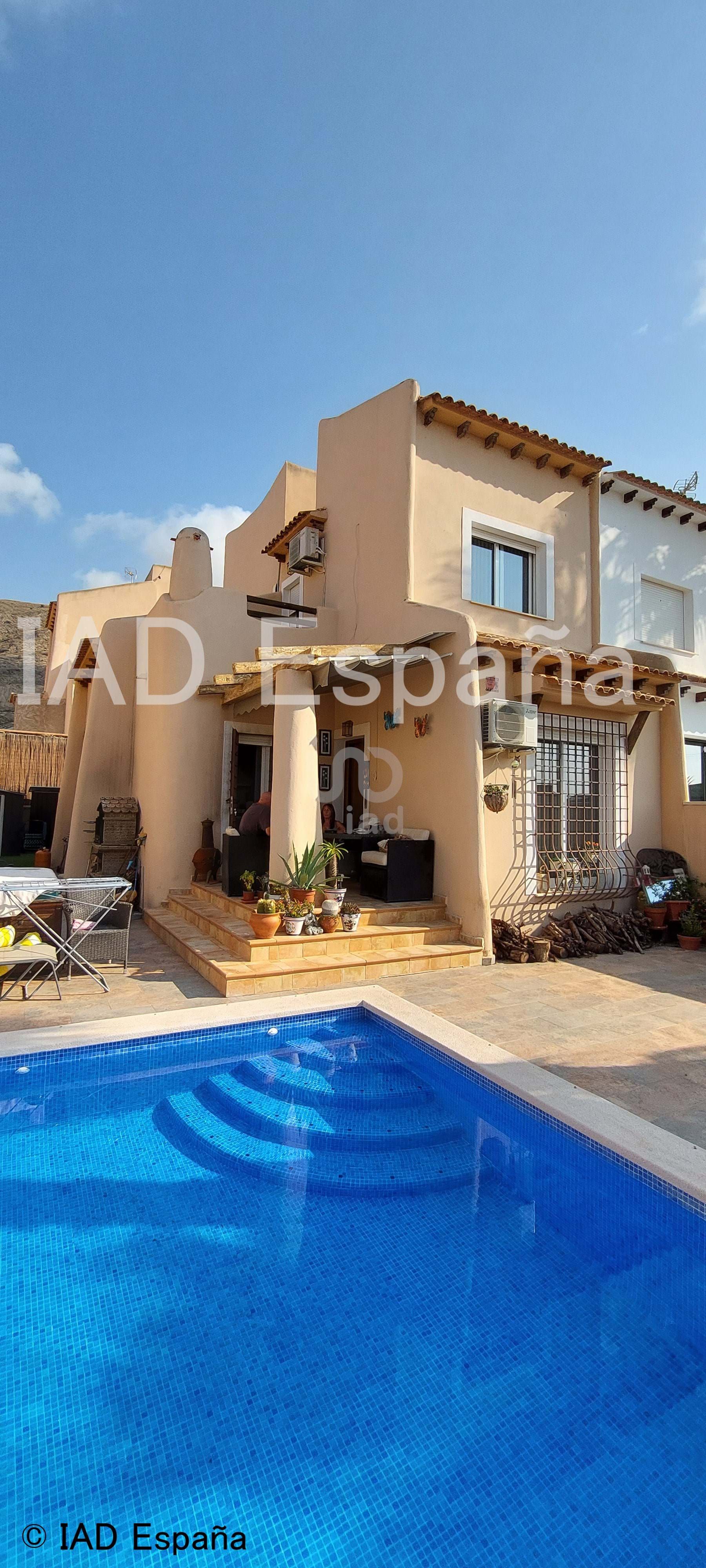 Terrassa de Casa adosada en venda en Fortuna amb Aire condicionat, Terrassa i Piscina