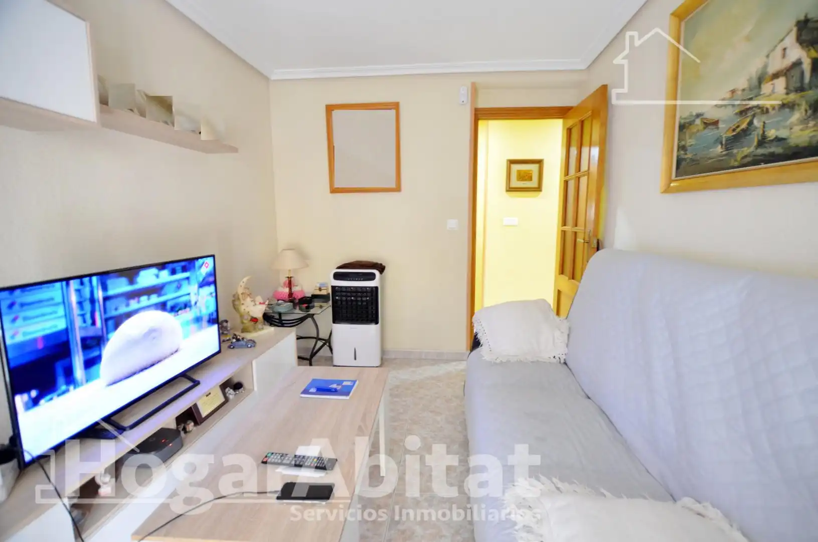 Sala d'estar de Pis en venda en Alicante / Alacant amb Terrassa i Balcó