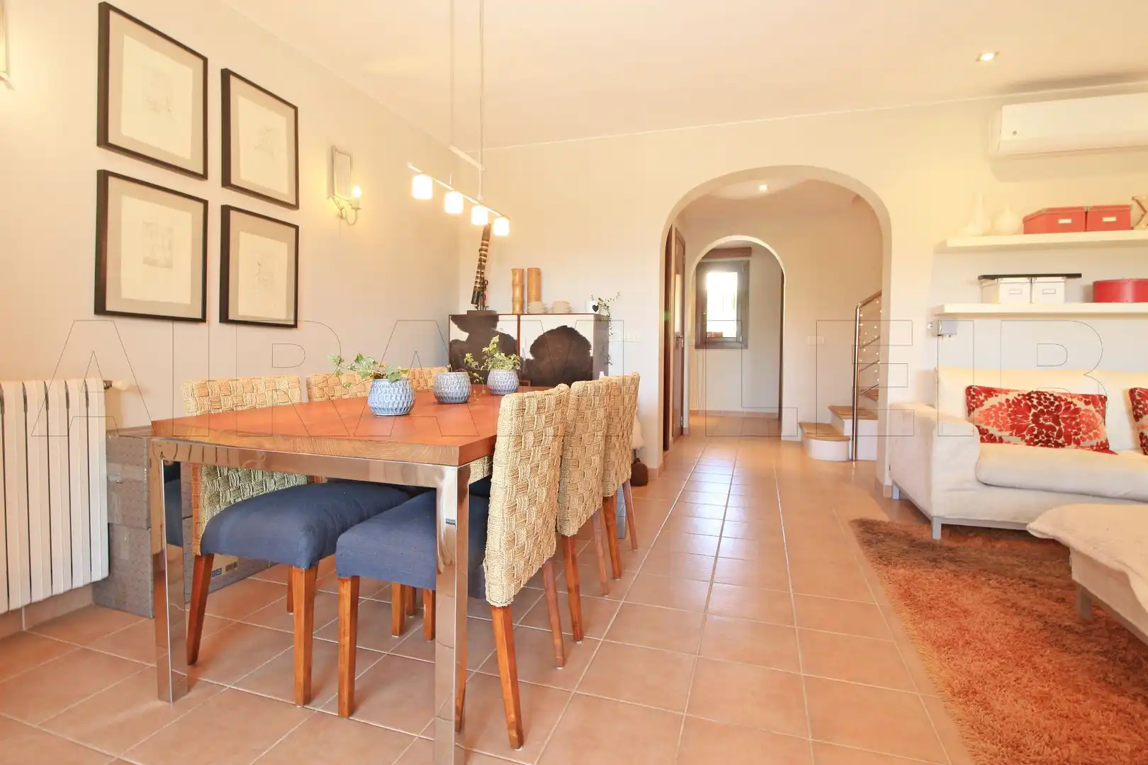 Dining room of Detached homes for sale in Búger  with Air Conditioner, Heating and Terrace