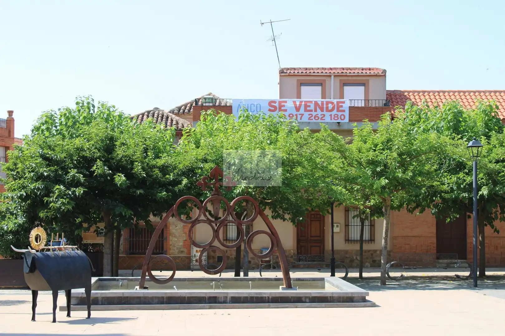 Vista exterior de Casa o xalet en venda en Cózar amb Terrassa